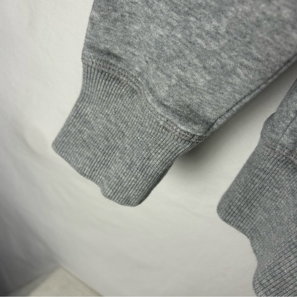 Reebok Heather Gray Zip-Up Hoodie w/ Front Pockets - S/P - Picture 7 of 11